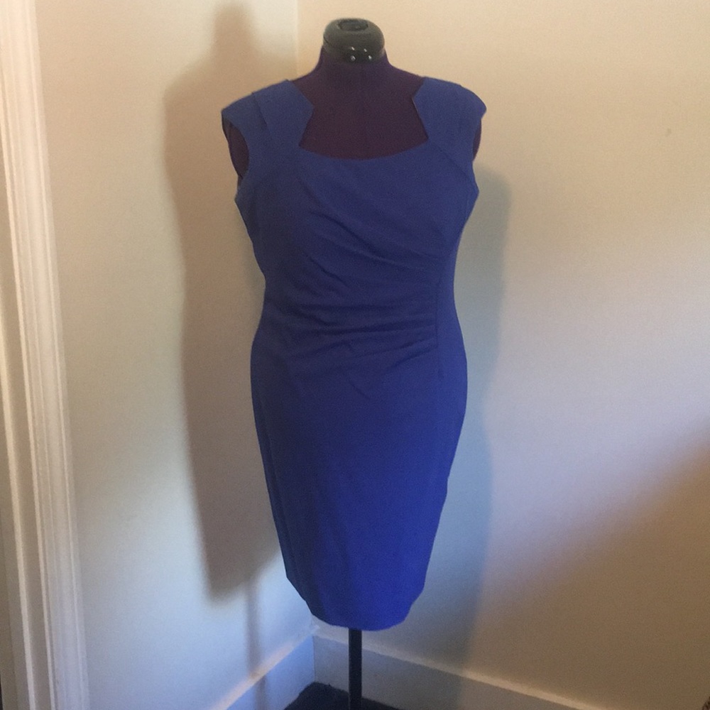 Royal blue Calvin Klein dress